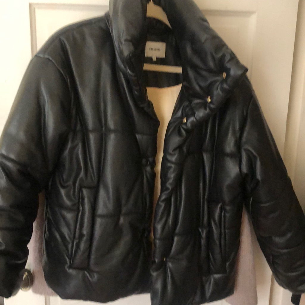 Nanushka Hide Faux Leather Jacket